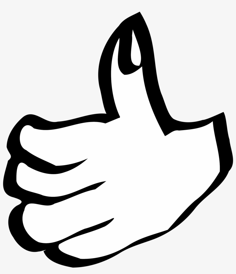 Thumb Signal Computer Icons Like Button Drawing - Thumbs Up Clip Art, transparent png download