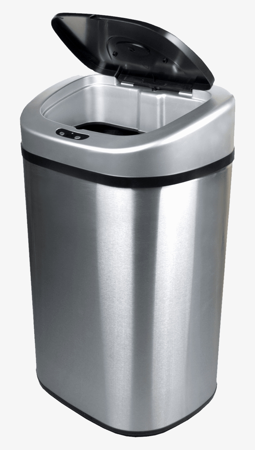 Free Png Trash Can Png Images Transparent - Ninestars Nine Stars Dzt-80-4 Infrared Touchless Stainless, transparent png download