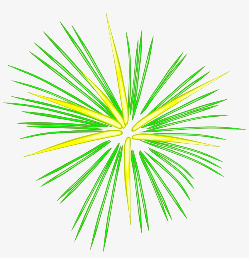 Colorful Firework Cliparts - Fireworks Clip Art, transparent png download