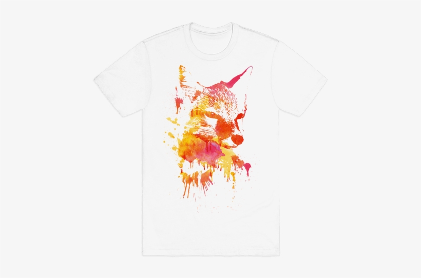 Watercolor Fox Mens T-shirt - Baby Boomers Shirt, transparent png download