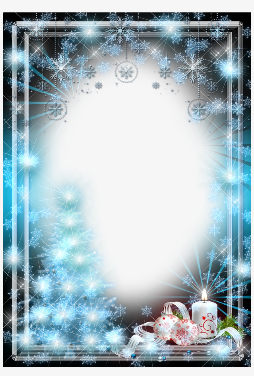 Christmas Lights Frame Png - Christmas Lights, transparent png download