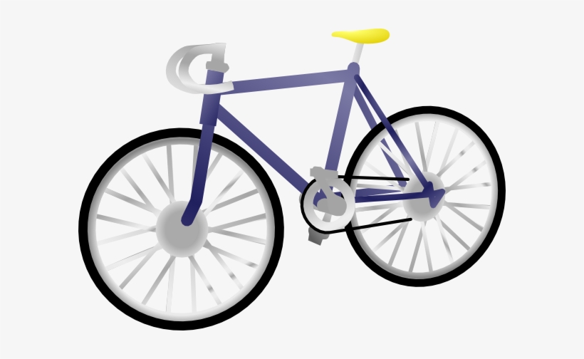 Clip Art At Clker - Bicycle Clip Art, transparent png download