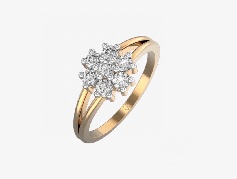 Lovely Lorelei Diamond Ring In Yellow Gold For Women - Pre-engagement Ring, transparent png download