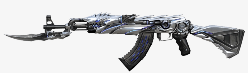 Ak-47 Knife Transformer - Knife On Assault Rifle, transparent png download