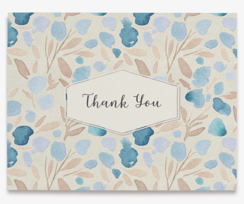 6 Floral Watercolor - Twigs Stationery Watercolor Flower Greeting Cards -, transparent png download