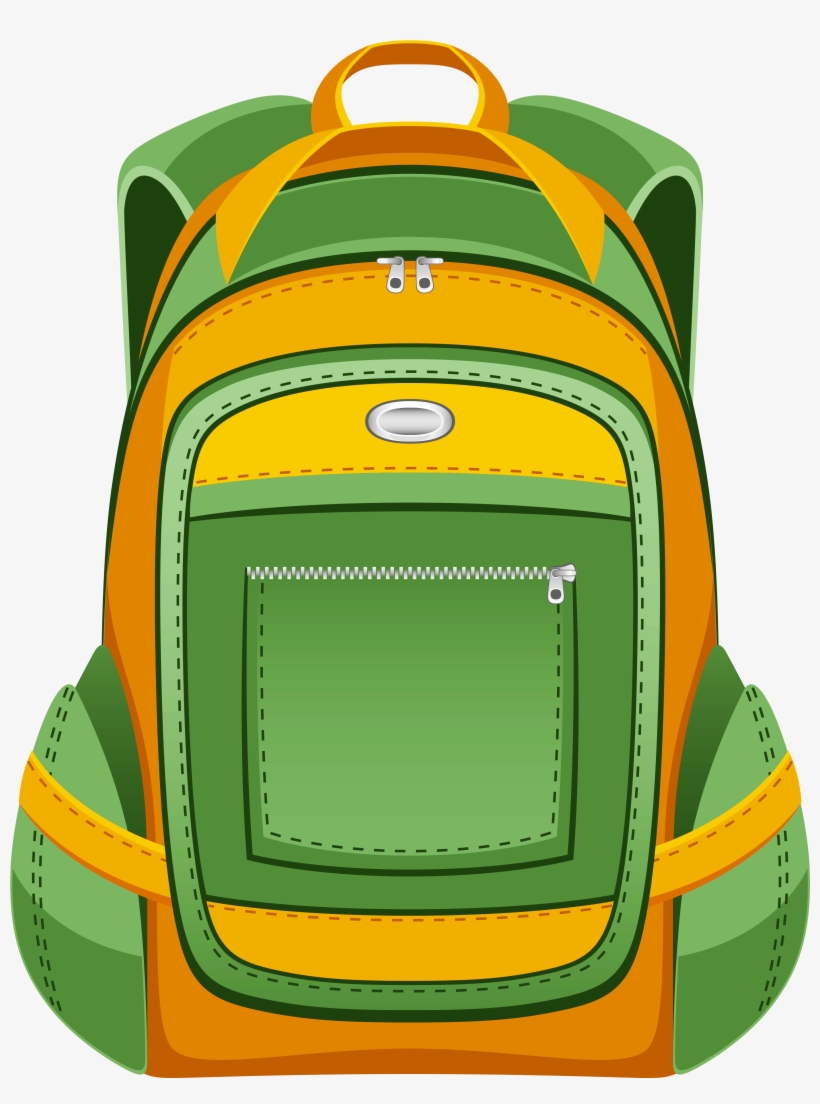 Backpack Clipart Black And Blue Backpack Png Vector, transparent png download