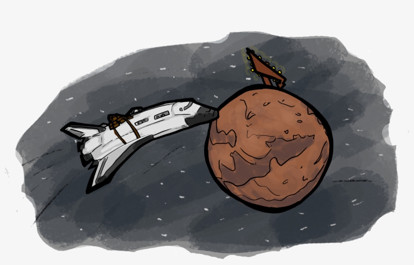 Nasa Sells Flights To New Trump-free Planets - Illustration, transparent png download