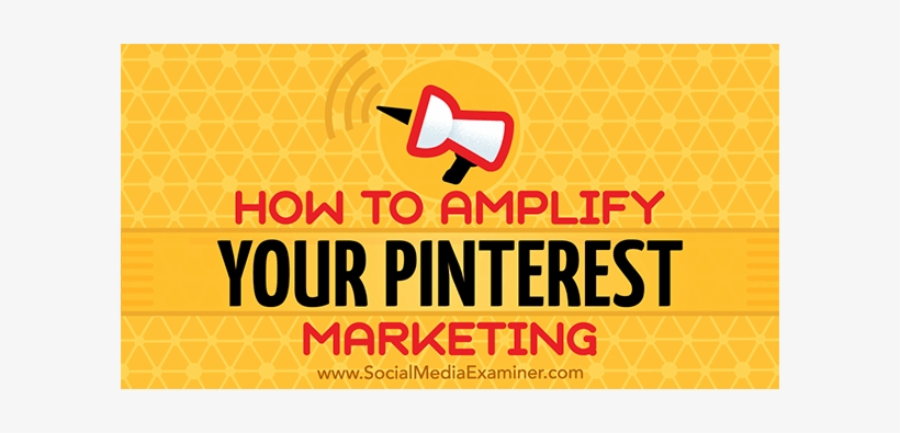 How To Amplify Your Pinterest Marketing By Jonathan - Graphic Design, transparent png download