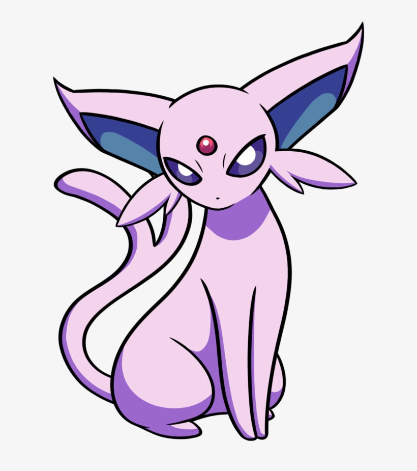 Elegant Espeon By Red Flare-d6yl7wb - Espeon Transparent, transparent png download