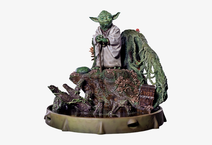 Yoda Statue By Iron Studios - Yoda, transparent png download