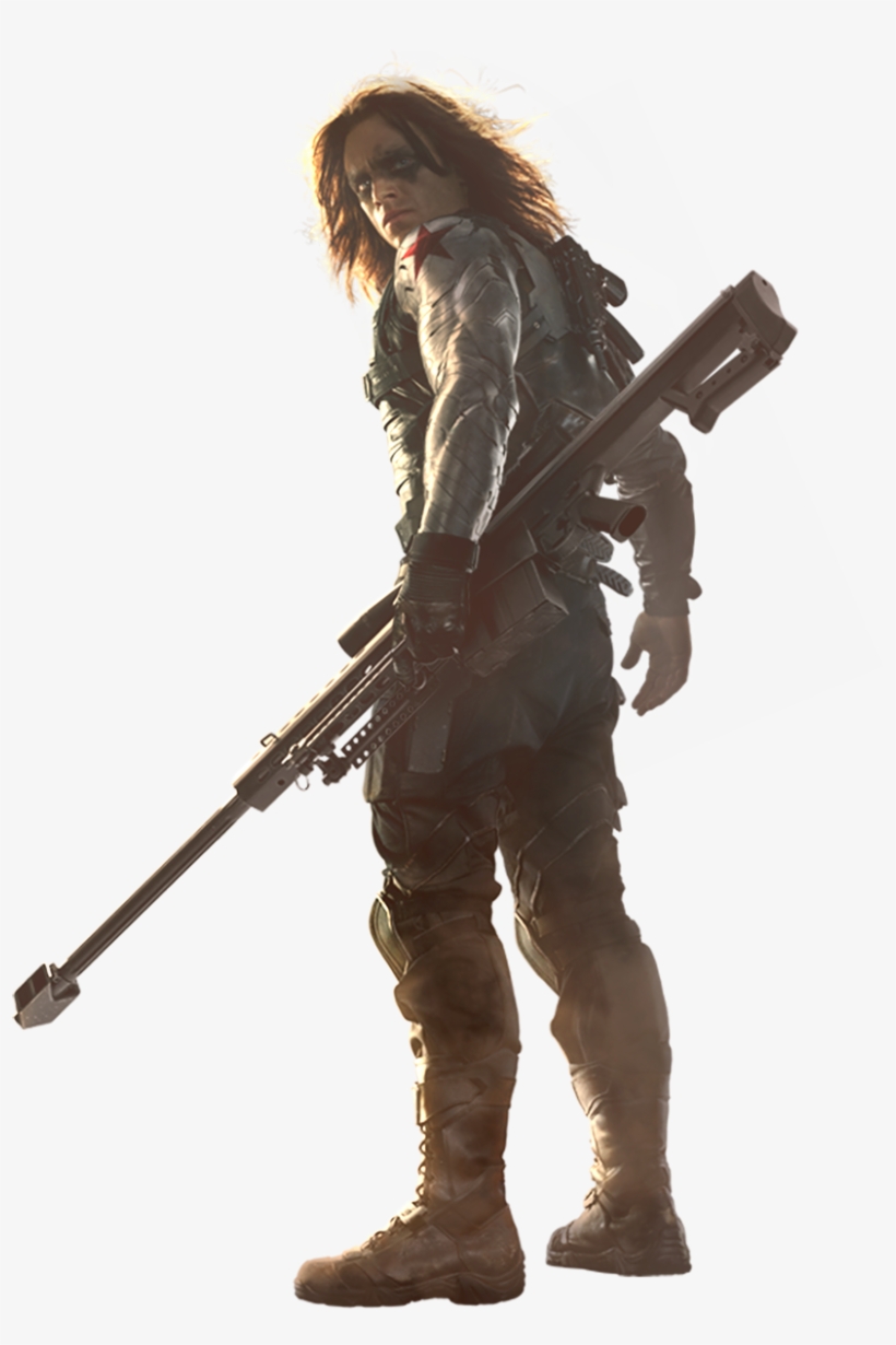 Winter Soldier Bucky Png Hd - Caption America Winter Soldier Cosplay Costume, transparent png download