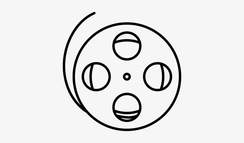 Film Reel Vector - Film, transparent png download