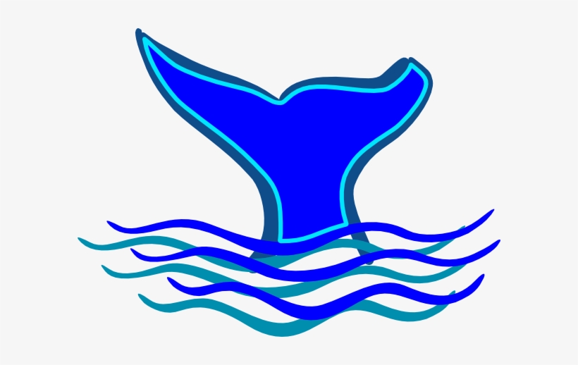 Shark Fin Clip Art - Tail Clip Art, transparent png download