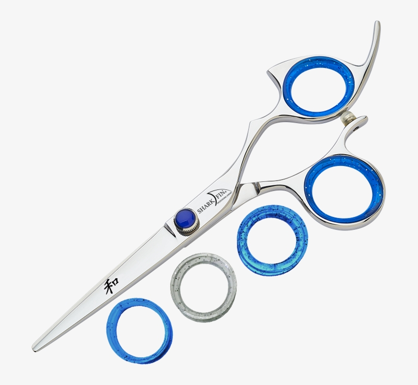 Shark Fin Right Hand Professional Plus Non-swivel Stainless - Shear, transparent png download