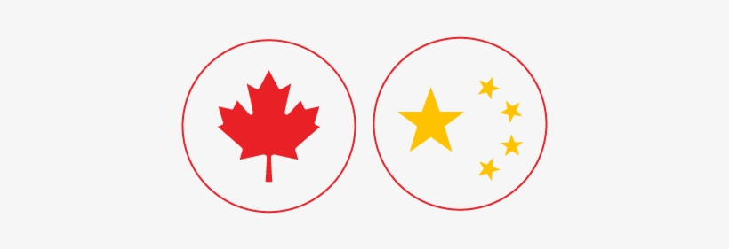 Canada-china Bilateral Relations - Canada Flag, transparent png download
