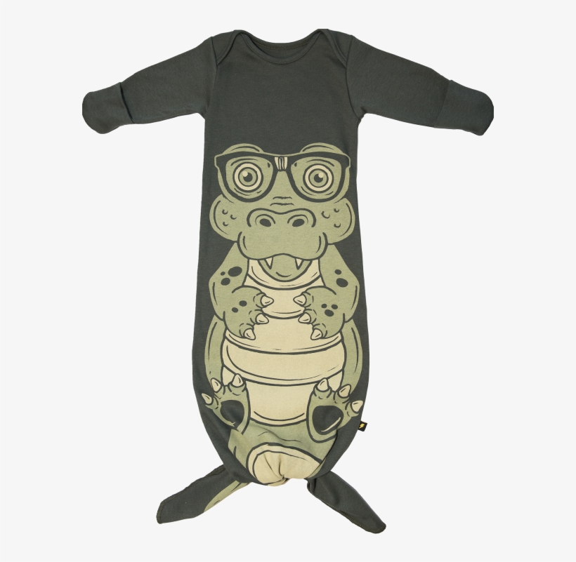 Electrik Kidz Knotted Gown Aligator - Stoere Jongens Slaapzak, transparent png download