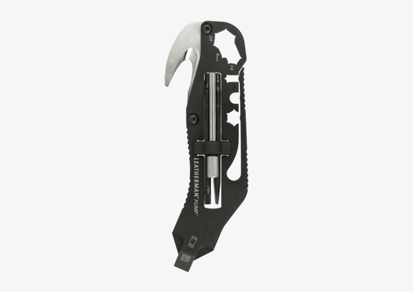 Tools Features Diagram Tools Features Diagram - Leatherman - Rail Pocket Tool, Black With Molle Black, transparent png download