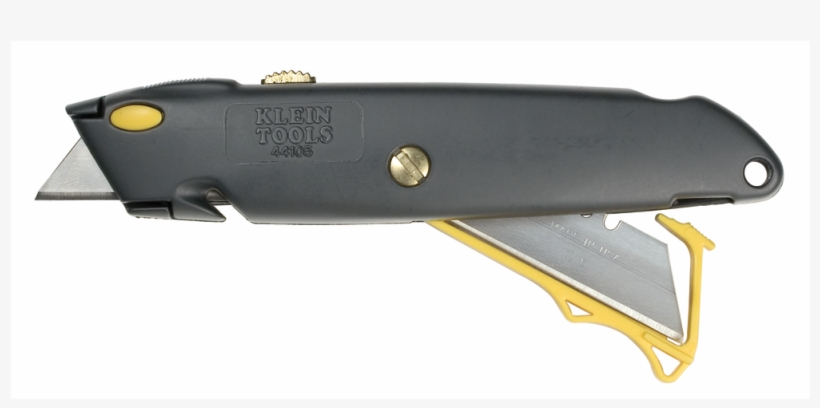 44105 - Klein Tools 44105 Utility Knife — Quick Change Retractable, transparent png download