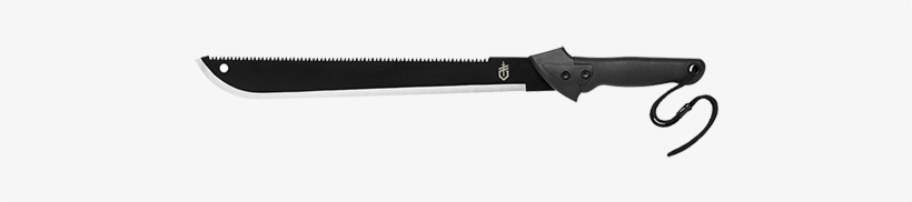 Gerber Gator 18" Machete W/nylon Sheath - Gerber Blades Gator Bush Machete, Clam Package, transparent png download