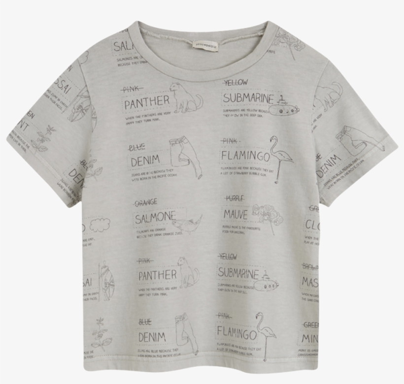 Yellow Pelota T-shirt Mint - Shirt, transparent png download