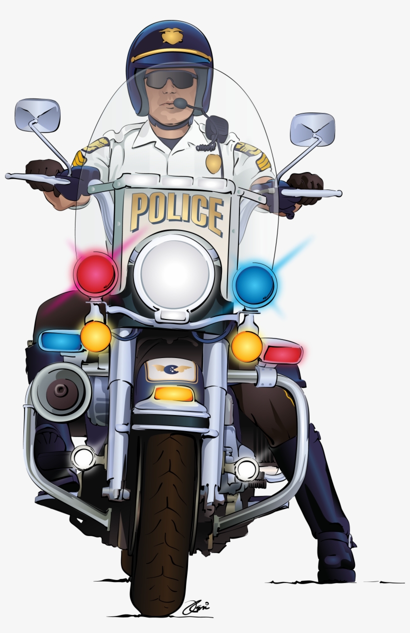 Tomorrow Afternoon - Police Motorcycle Png, transparent png download