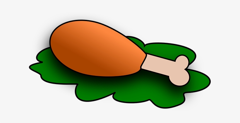 Turkey, Chicken, Food, Drumstick, Legs - Meat Clip Art, transparent png download