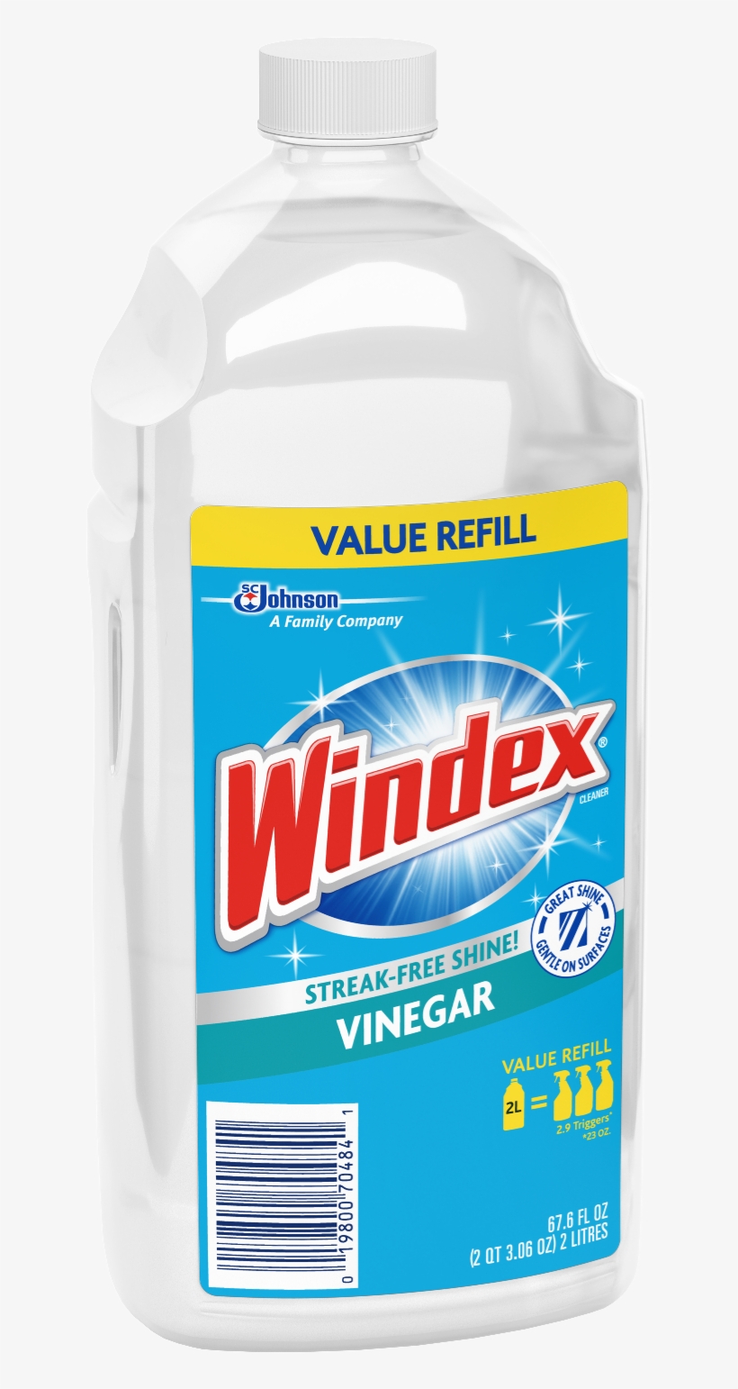 Windex® Vinegar Multi-surface Cleaner 2l Refill, transparent png download