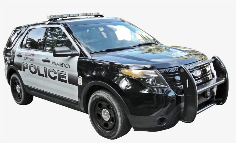 Miami - Police Car, transparent png download