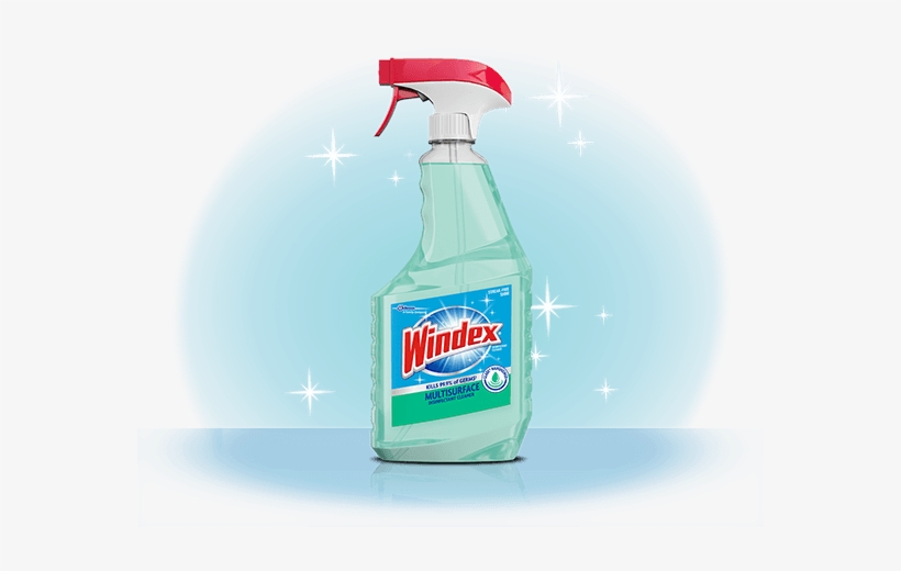 Windex® Multi-surface Disinfectant Cleaner With Glade® - Windex Vinegar Glass Cleaner, transparent png download
