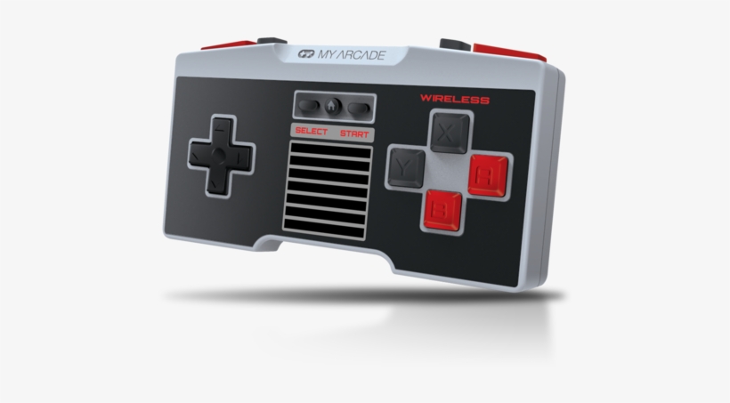 Front View Of Gamepad Pro Wireless Controller For Nes - My Arcade Nes Controller, transparent png download