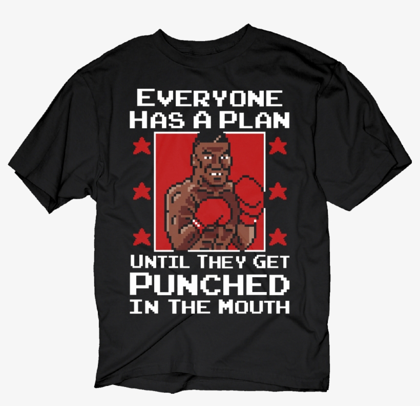 Everyone Has A Plan Mike Tyson Punch Out T Shirt Sons Of Anarchy T Transparent Png 1215x1114 Free Download On Nicepng