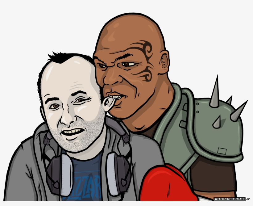 Sips Meets Mike Tyson - Mike Tyson Cartoon Png, transparent png download