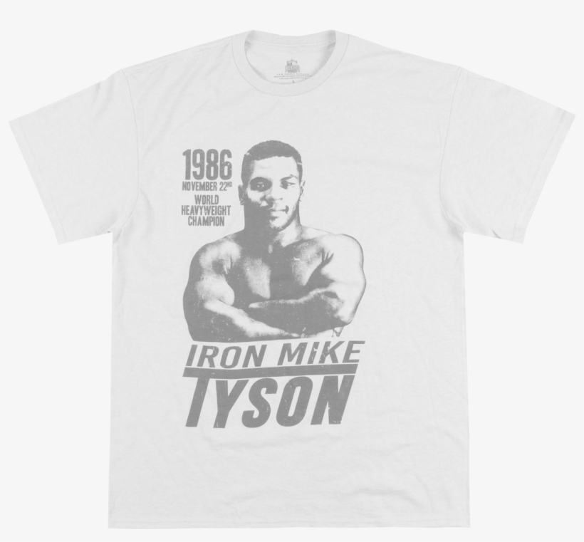 Mike Tyson Men's 1986 World Heavy Weight Champion Heather, transparent png download