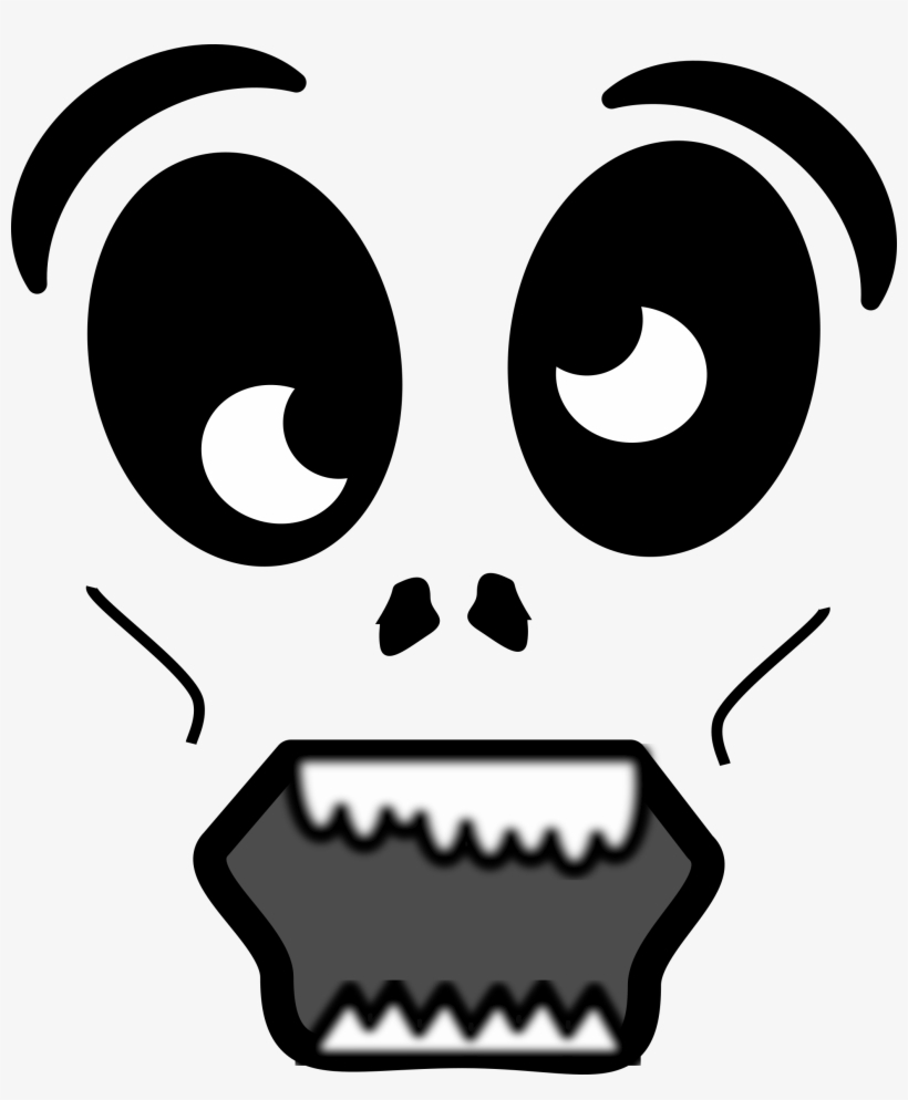 Big Image - Cartoon Zombie Face Png, transparent png download