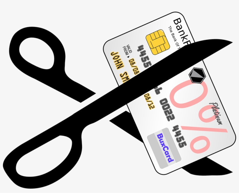 57% Of People Would Take A Punch From Mike Tyson To - Scissors Cutting Credit Card, transparent png download