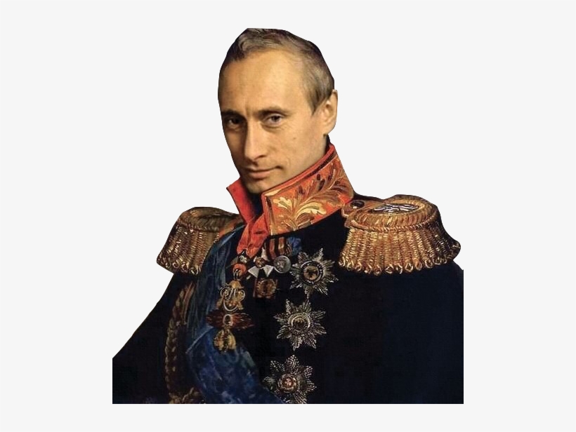 Vladimir Putin Old Painting, transparent png download