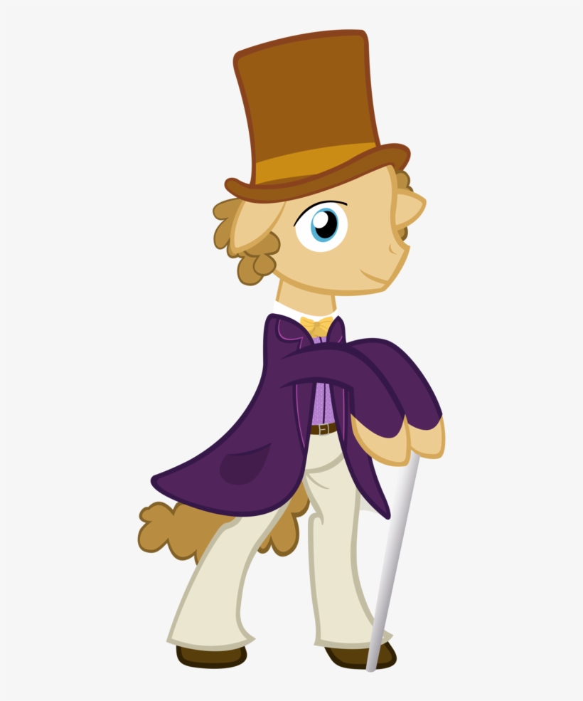 Spikesmustache, Ponified, Safe, Willy Wonka - Willy Wonka Pony, transparent png download