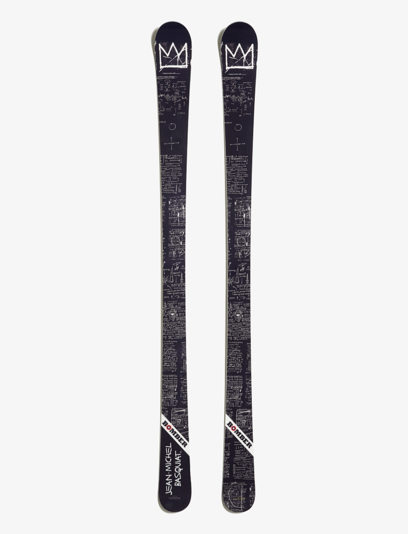 All Mountain Artist Series Basquiat Crown Ski - Jean-michel Basquiat Tuxedo, 1982-3 Modern Art Art, transparent png download