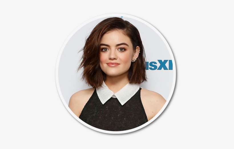 Lucy Hale - Lucy Hale Short Long Hair, transparent png download