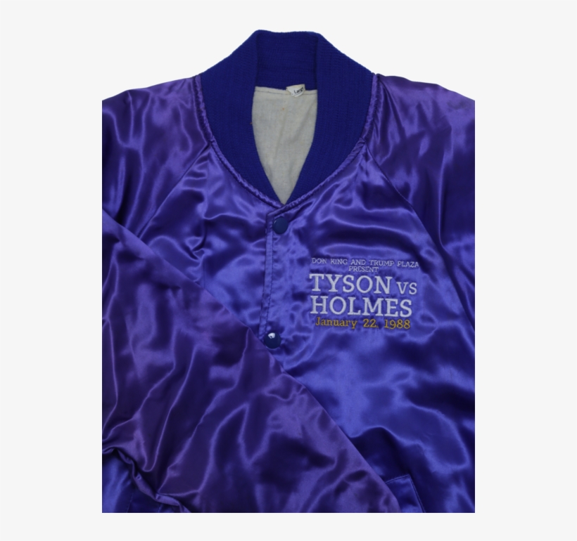 Vintage Hbo Mike Tyson Satin Jacket - Jacket, transparent png download