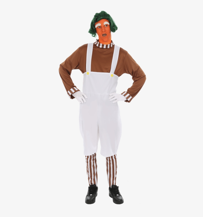 Adult Men's Chocolate Worker Costume - Oompa Loompa Couple Costume, transparent png download