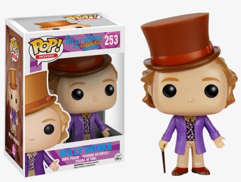 Willy Wonka Funko Pop Willy Wonka - Funko Pop Willy Wonka, transparent png download