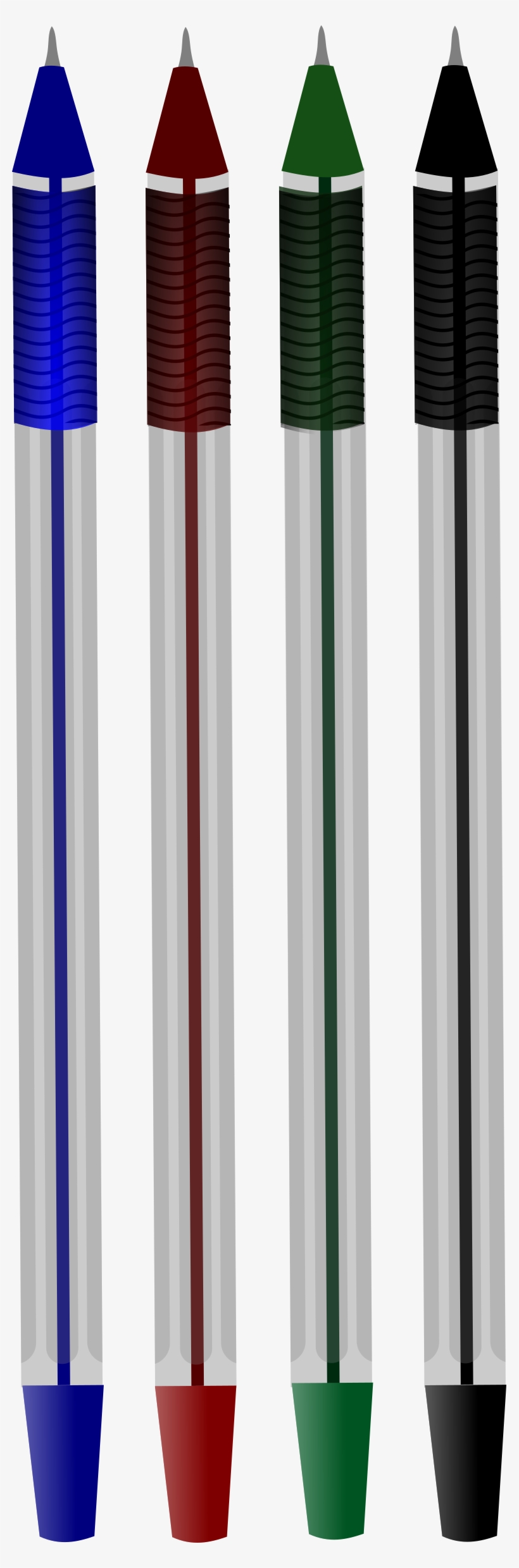 This Free Icons Png Design Of Color Ballpoint Pens, transparent png download