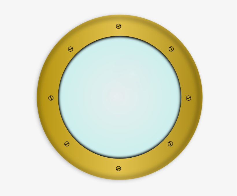 Porthole Clip Art At Clker Com Vector - Porthole Clipart, transparent png download