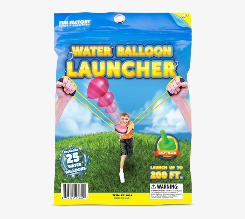 Fun Factory Candy Water Balloon Launcher - Water Balloon, transparent png download