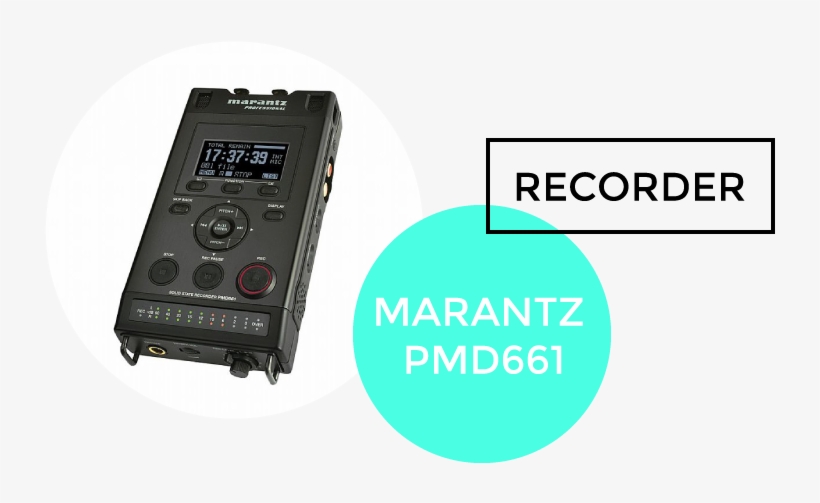 Ira Glass Recorder Marantz - Marantz Pmd 661, Digital Recorder, transparent png download
