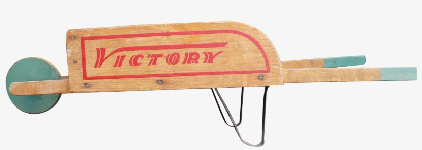 1940's Victory Wheelbarrow - Plywood, transparent png download