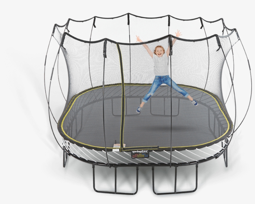 Large Square - Springfree S113 11ft Square Trampoline, transparent png download