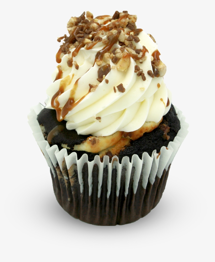 Snickers Cheesecake - Cupcake, transparent png download