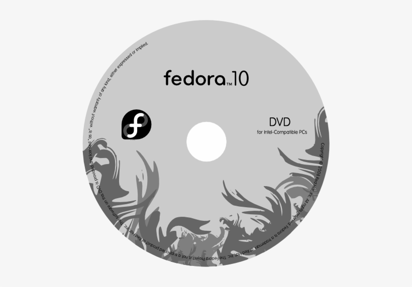 F10 Disc Label Lightscribe - Fedora 11 Security-enhanced Linux User Guide, transparent png download